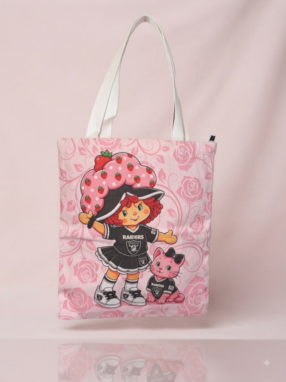 Riders by Lee x Strawberry Kids' Pink Character Tote Bag